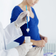 Vaginaler Abstrich für einen Pap-Test
